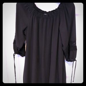 Loft Black Cocktail Dress Size M